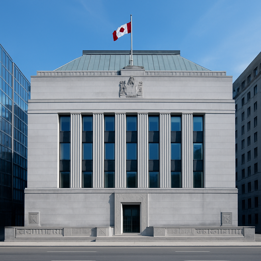 The Bank of Canada building in Ottawa